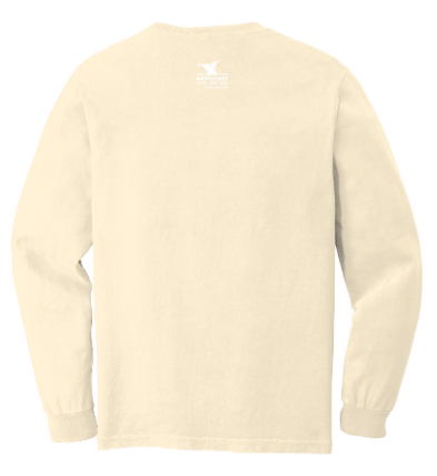 Whale Tail Long Sleeve T-shirt - Ivory