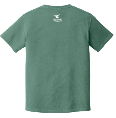 Whale tail T-shirt - APLINE GREEN