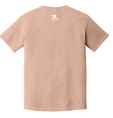 Whale tail T-shirt - PEACHY