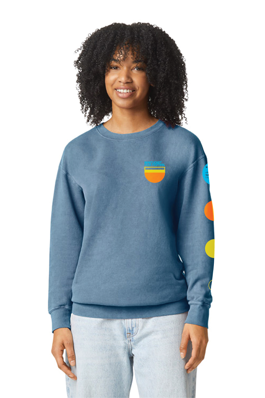 2024 Sunrise Crewneck Sweatshirt - Denim